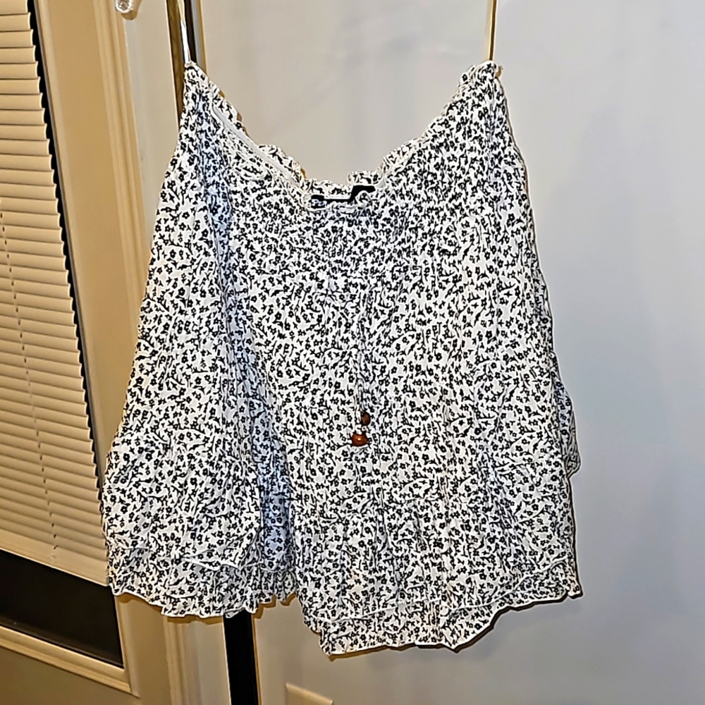 Planet Gold floral skirt, great for festivals!